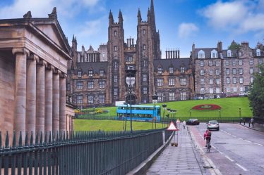 Dove si trova Edimburgo